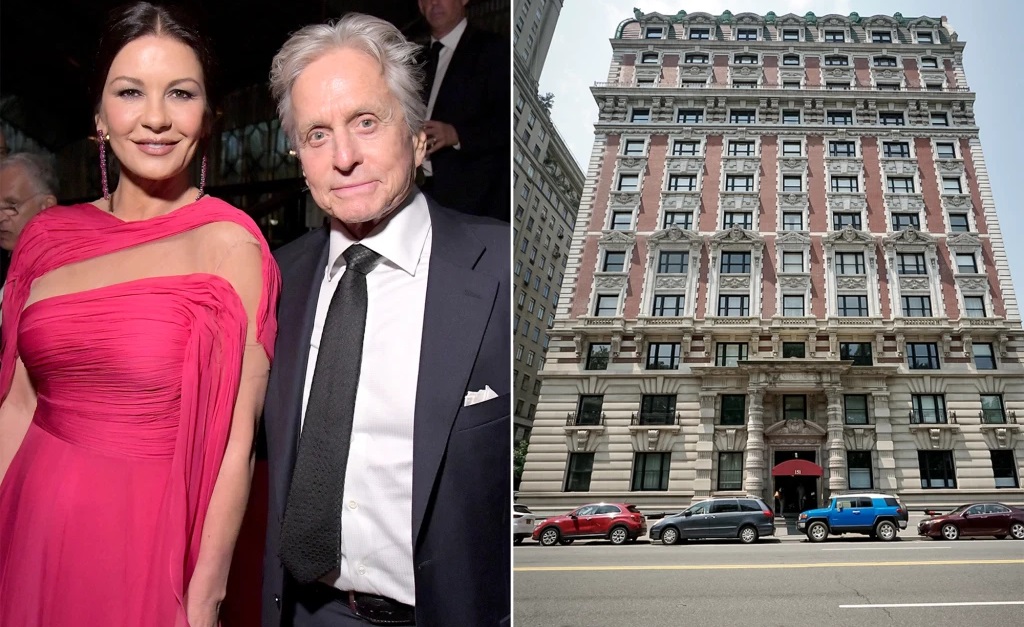 Catherine Zeta-Jones e Michael Douglas querem R$ 114 milhões por apê em Nova  York - Glamurama