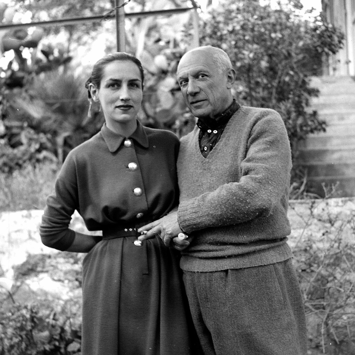 Pablo Picasso and Francoise Gillot