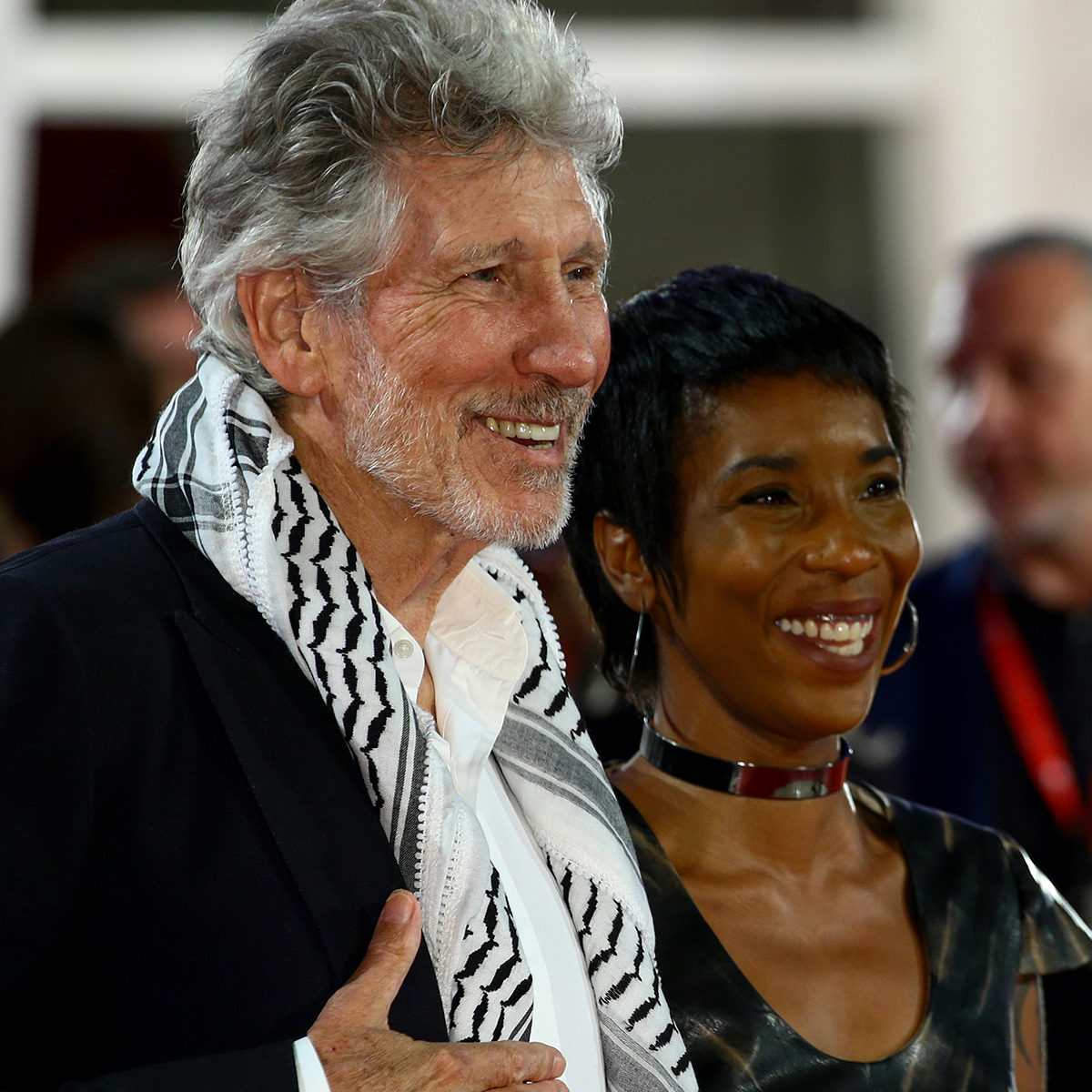 Roger Waters e Kamilah Chavis