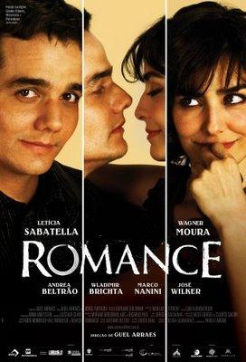 Cartaz do filme "Romance", com Letícia Sabatella e Wagner Moura: vencedor 