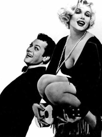 Marilyn Monroe sofreu aborto de um filho de Tony Curtis