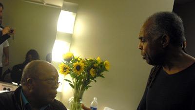 Quincy Jones e Gilberto Gil: bons amigos