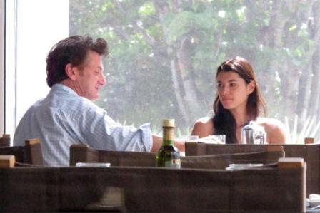 Sean Penn and the mysterious brunette: new relationship? 