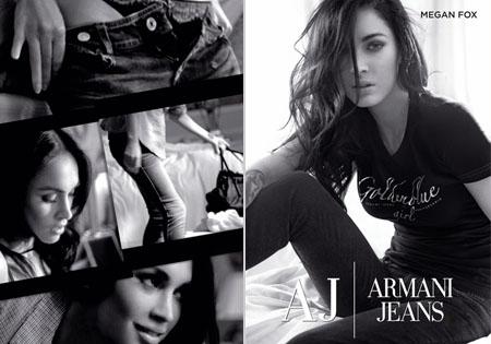 Emporio armani shop megan fox