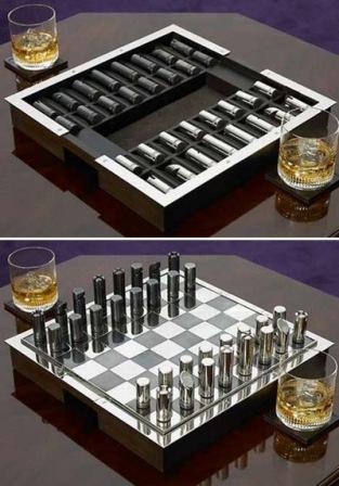Jogos de xadrez e passatempo de luxo de conceito de estratégia