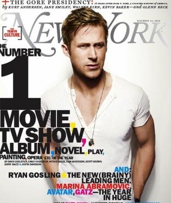 Capa da "New York Magazine": o corajoso Ryan Gosling