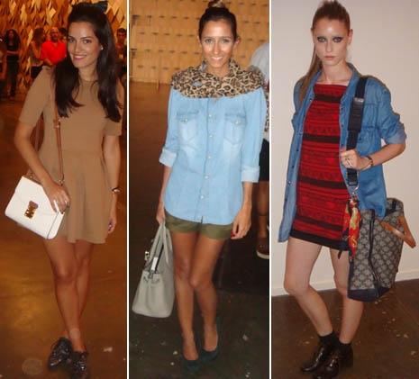 Mariah Bernardes, Francesca Monfrinatti e Fabiana Mayer: visual estiloso