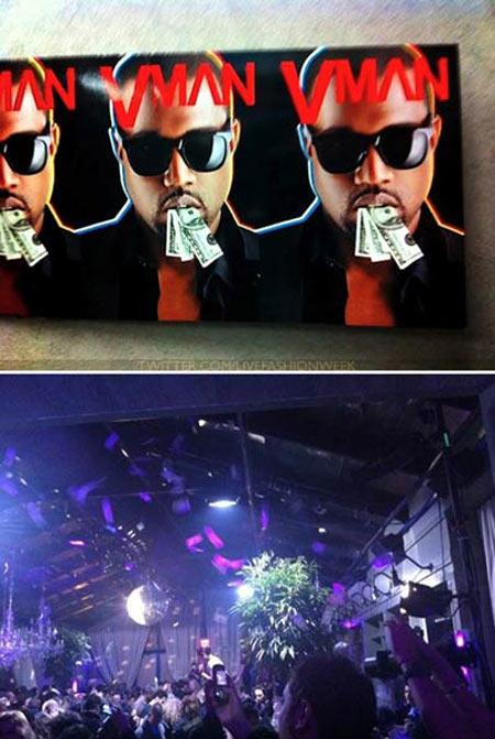 Kanye West: capa da "V Man" e chuva de dólar para comemorar