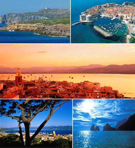 Hotspots do verão Europeu: Dubrovnik, Sardenha, St.-Tropez, Capri...