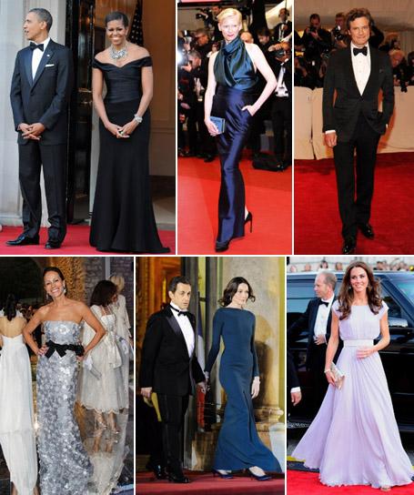 Barack e Michelle Obama, Tilda Swinton, Colin Firth, Andrea Dellal, Nicolas Sarkozy e Carla Bruni-Sarkozy, e Kate Middleton: os mais bem vestidos de 2011 segundo a revista "Vanity Fair"