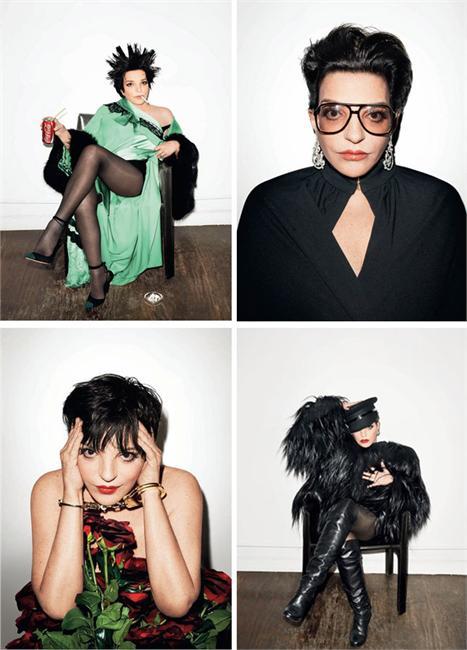 Liza Minnelli: editorial and interview in the sixth edition of "LOVE"